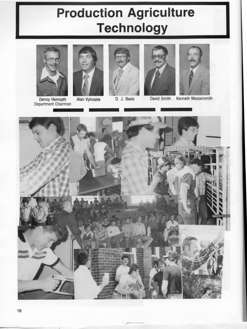 1983 Delroy Hemsath. Alan Vyhnalek. D J Beals. David Smith. Kenneth Messersmith.