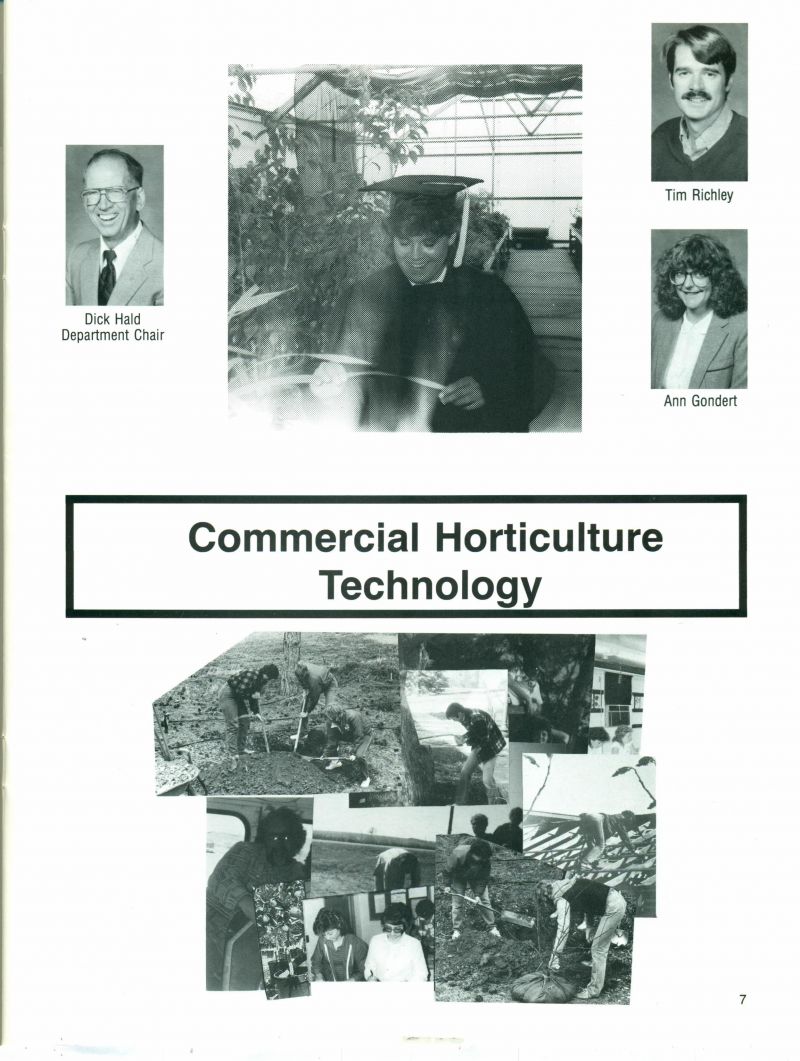 1985 Dick Hald. Tim Richley. Ann Gondert.