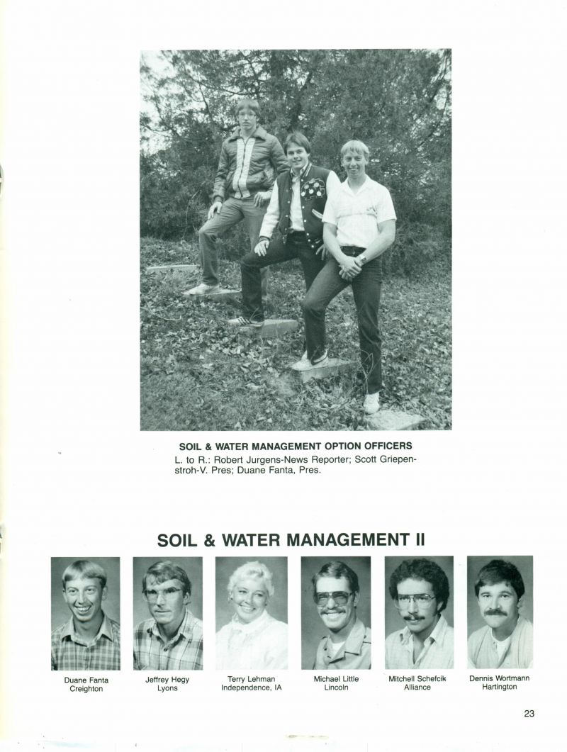 1985 Robert Jurgens, Scott Griepenstroh, Duane Fanta, Jeffrey Hegy, Terry Lehman, Michael Little, Mitchell Schefcik, Dennis Wortman,