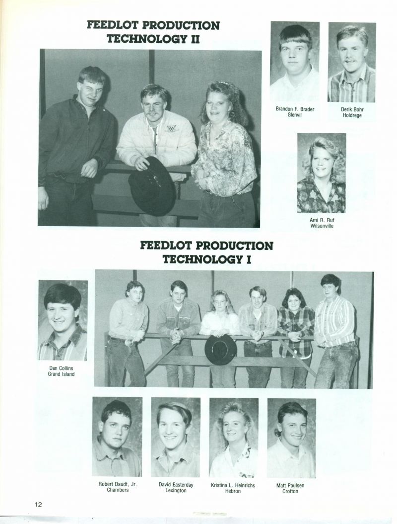 1993 Brandon Brader, Derik Bohr, Ami Ruf, Dan Collins, Robert Daudt, Jr, David Easterday, Kristina Heinrichs, Matt Paulsen, 