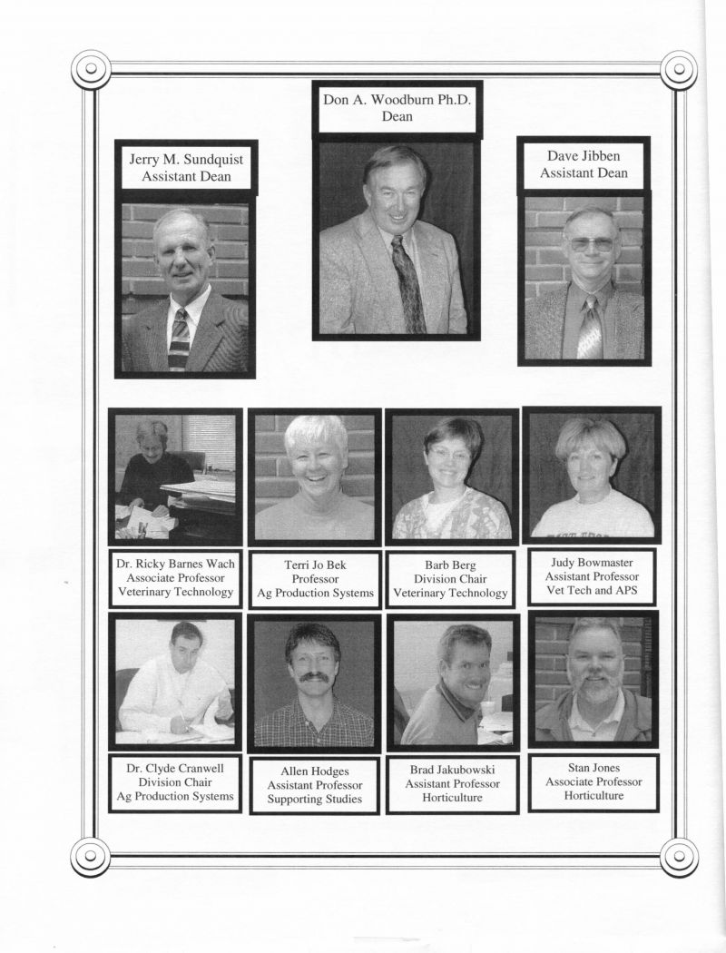 2004 Don A. Woodburn. Jerry M. Sundquist. Dave Jibben. Dr. Ricky Barnes Wach. Terri Jo Bek. Barb Berg. Judy Bowmaster. Dr. Clyde Cranwell. Allen Hodges. Brad Jakubowski. Stan Jones.
