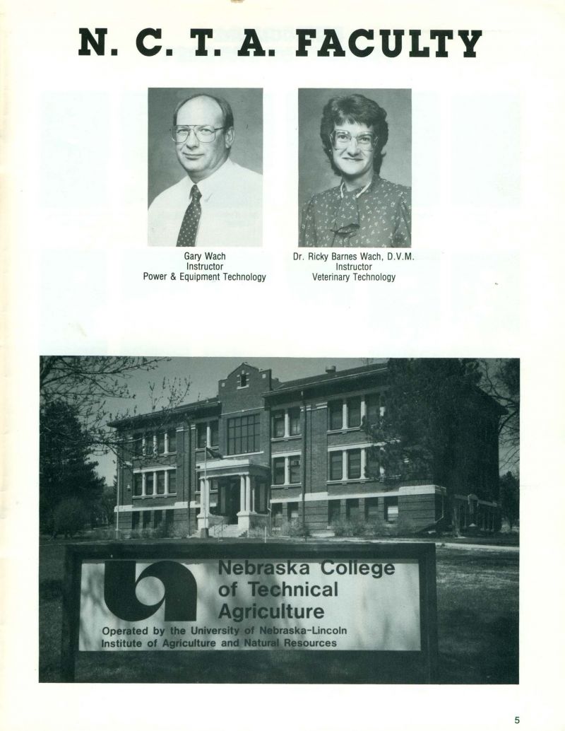 1990 Gary Wach. Dr. Ricky Barnes Wach.