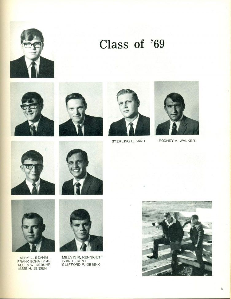 1970 Sterling Sand, Rodney Walker, Larry Beahm, Frank Bohaty, Allen Debuhr, Melvin Kennicutt, Ivan Kent, Clifford Obbink,