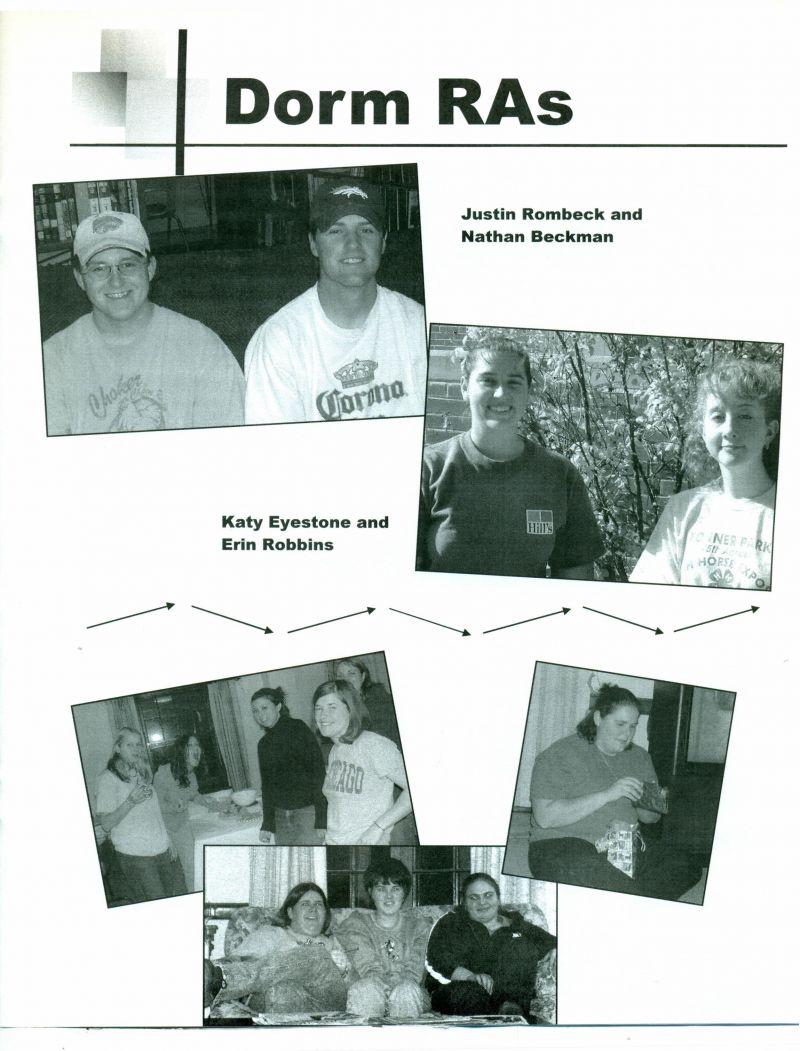 2003 Justin Rombeck, Nathan Beckman, Katy Eyestone, Erin Robbins,