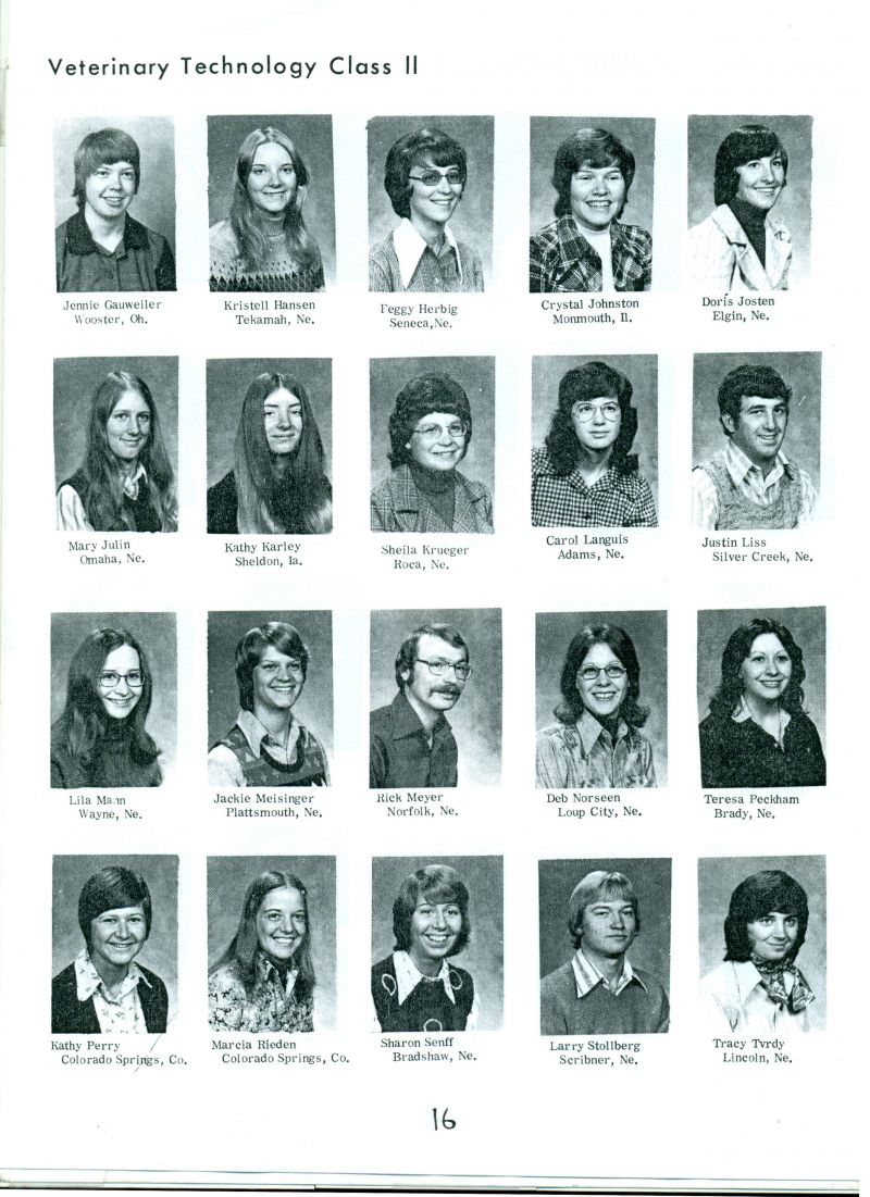 1975 Classes II {Cont.}:

Jennie Gauweiler, Kristell Hansen, Peggy Herbig, Crystal Johnston, Doris Josten, Mary Julin, Kathy Karley, Sheila Krueger, Carol Laguis, Justin Liss, Lila Mann, Jackie Meisinger, Rick Meyer, Deb Norseen, Teresa Peckham, Kathy Perry, Marcia Rieden, Sharon Senff, Larry Stollberg, & Tracy Tvrdy.