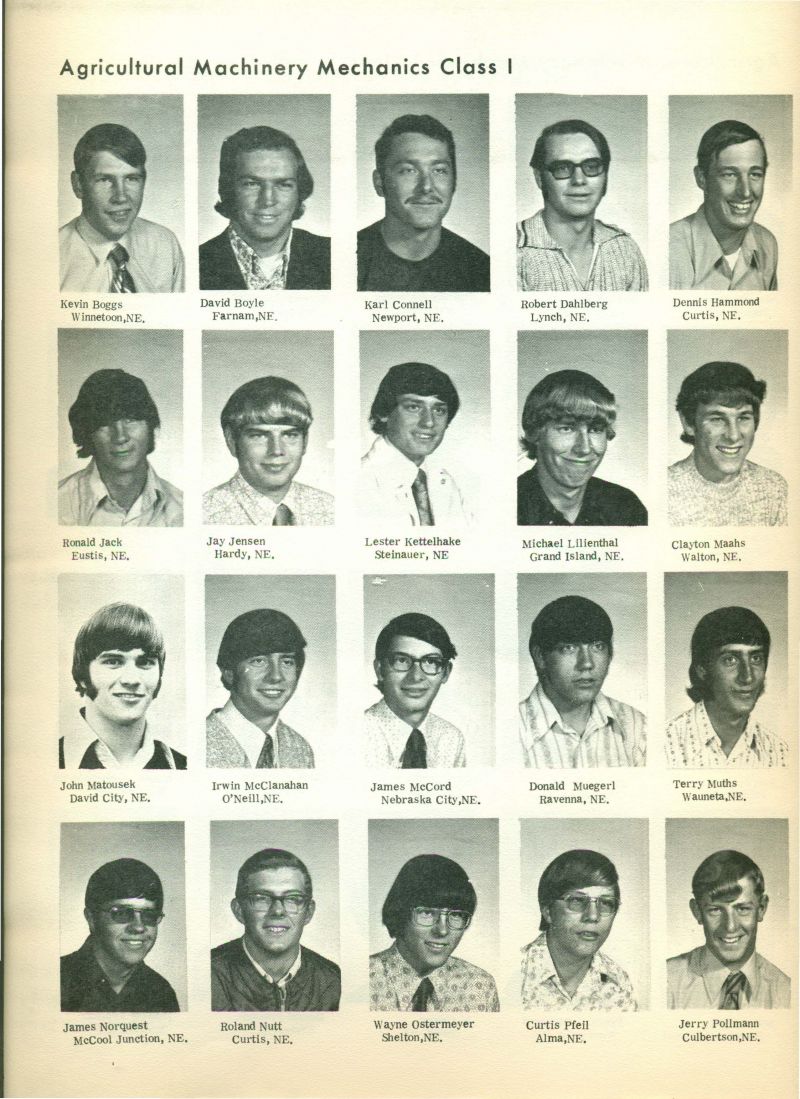 1973 Class II{cont.}:   
Kevin Boggs, David Boyle, Karl Connell, Robert Dahlberg, Dennis Hammond, Ronald Jack, Jay Jensen, LesterKettlehake, Michael Lillienthal, Clayton Maahs, John Matousek, Irwin McClanahan, James McCord, Donald Muegerl, Terry Muths, James Norquest, Roland Nutt, Wayne Ostermeyer, Curtis Pfeil, & Jerry Pollmann.