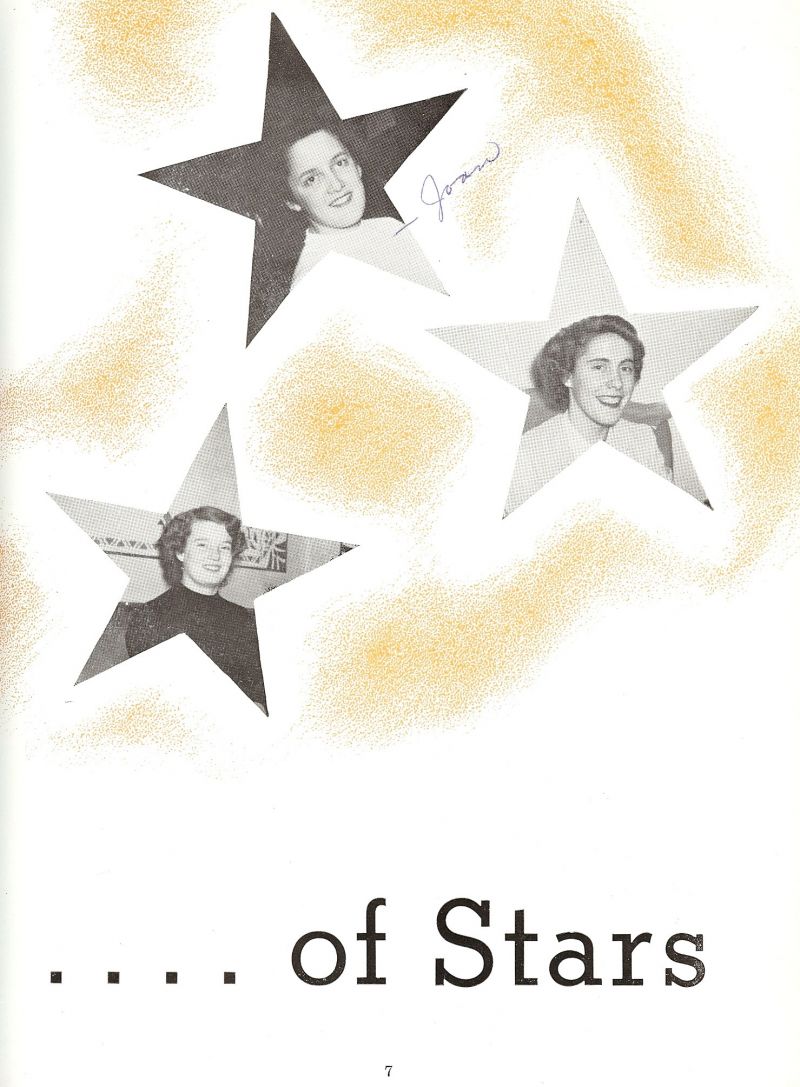 1950  JOYCE ENGLE, NATALIE GREENLEE, JOAN HATHAWAY,