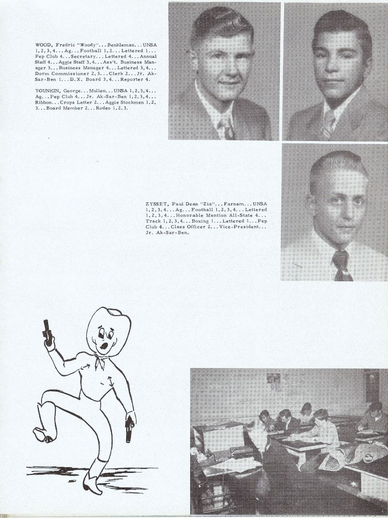 1955 Fredric Wood, George Younkin, Paul Zysset,