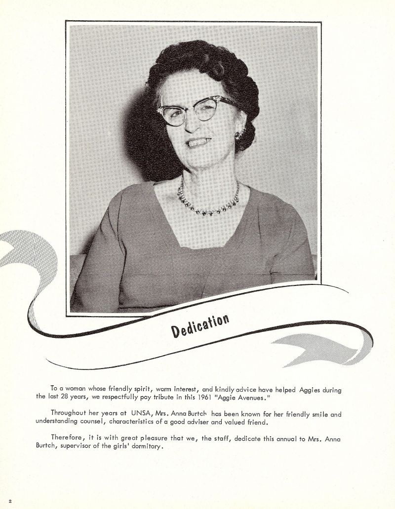 1961 ANNA BURTCH. Mom Burtch.