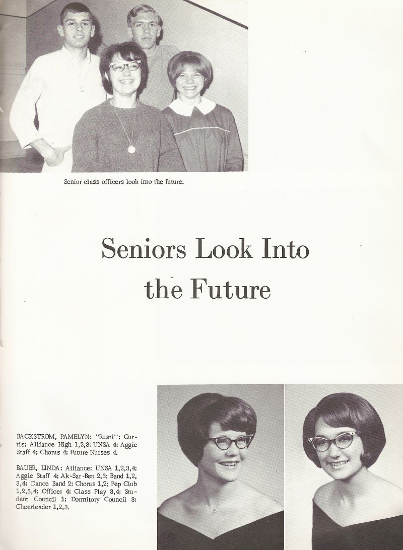 1966 Pamelyn Backstrom, Pam Backstrom, Linda Bauer,