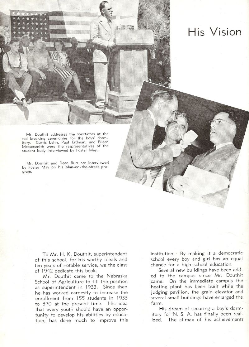 1942 Harold Douthit. Dean Burr. Foster May, Curtis Lehn, Paul Erdman, Eileen Messersmith,