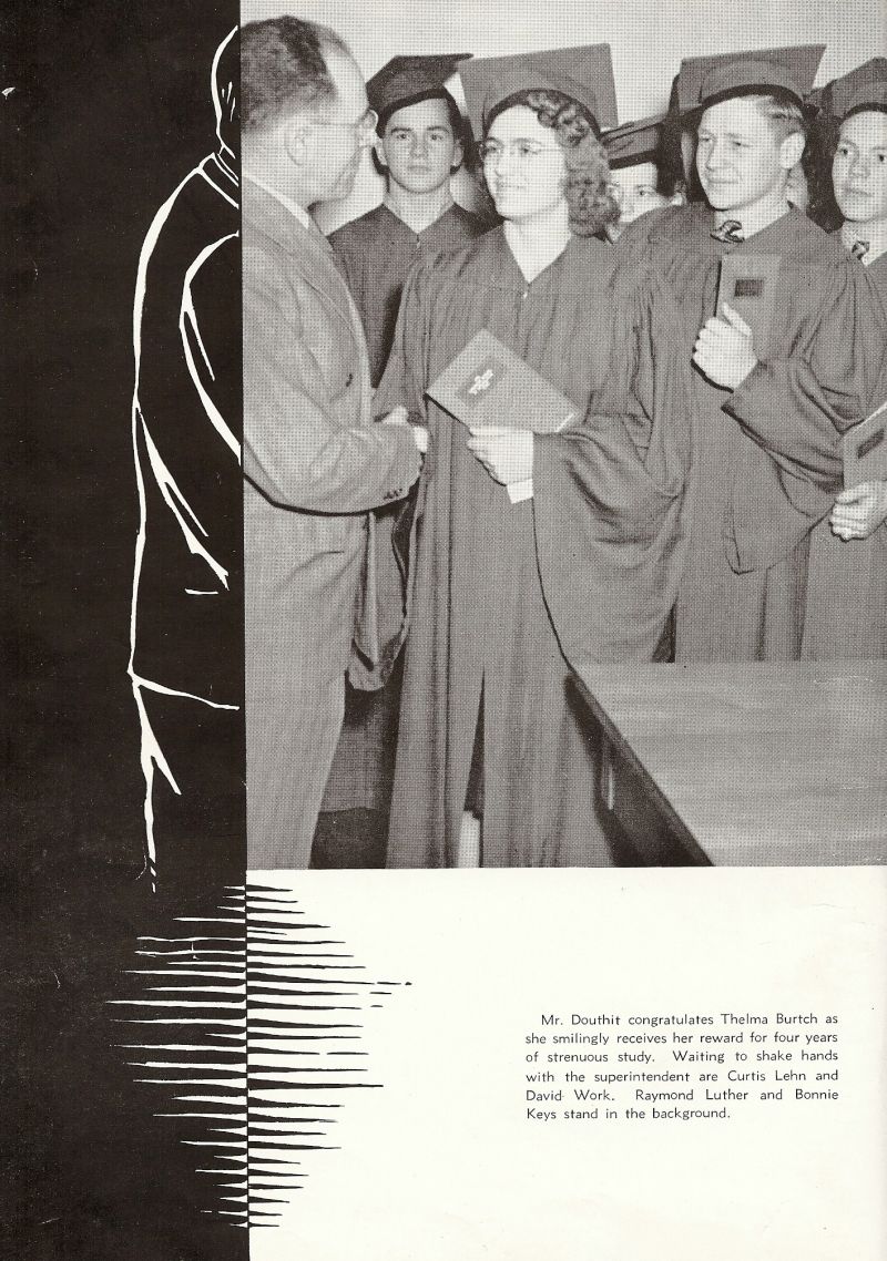 1942 Harold Douthit. Thelma Burtch, Curtis Lehn, David Work, Raymond Luther, Bonnie Keys,