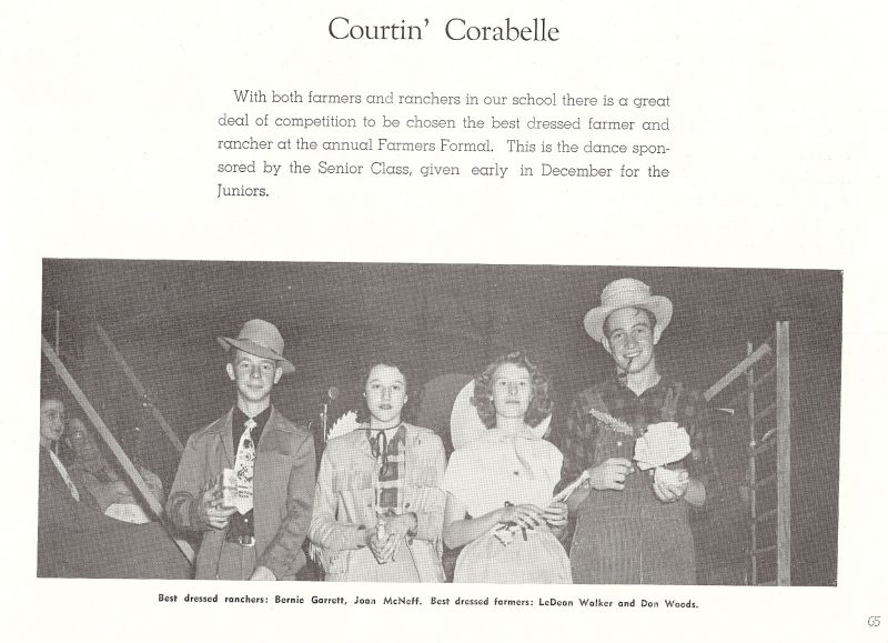 1948 Bernie Garrett, Joan McNeff, LeDean Walker, Don Woods, 