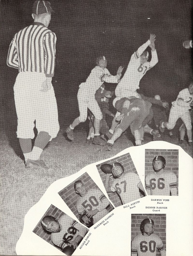 1955 Roger Sorge, Sherrod Hanson, Bill Austin, Darwin Voss, Dennis Barnes,  