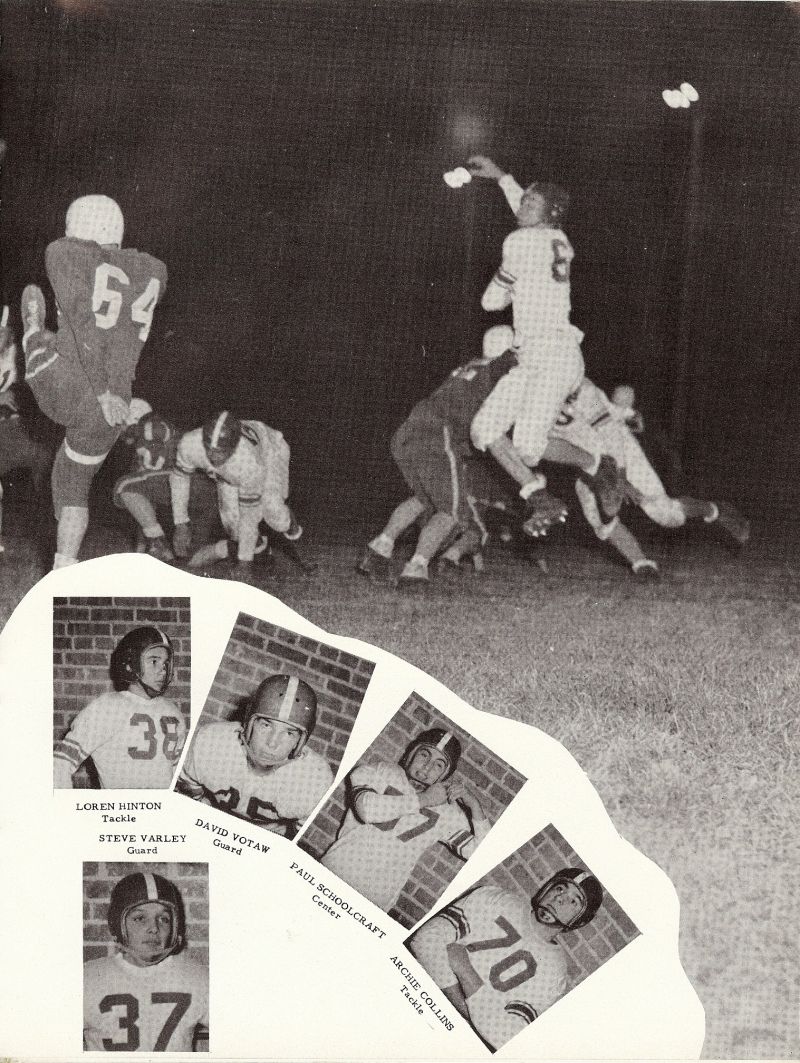 1955 Loren Hinton, David Votaw, PaulSchoolcraft, Steve Varley, Archie Collins, 