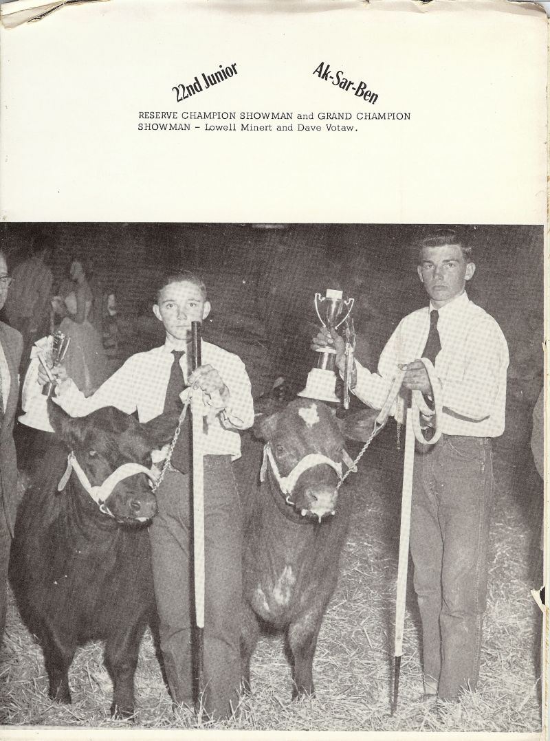 1955 Lowell Minert, Dave Votaw,