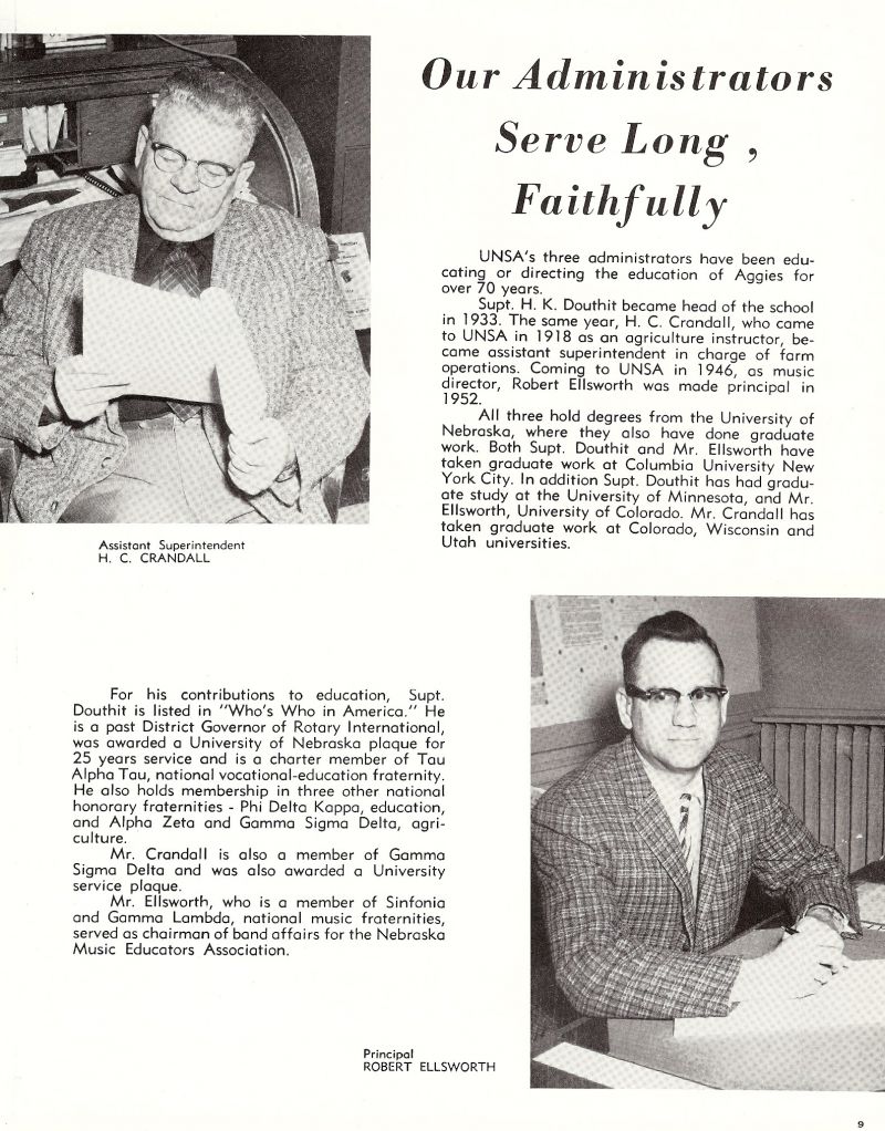 1960 H. C. Crandall. Horace Crandall. Robert Ellsworth.