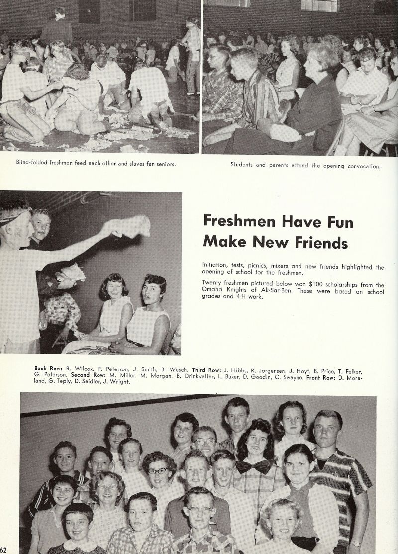 1959 Wilcox, Peterson, Smith, Wesch, Hibbs, Jorgensen, Hoyt, Price, Felker, Peterson, Miller, Morgan, Drinkwalter, Buker, Goodin, Swayne, Moreland, Teply, Dale Seidler, Wright, 