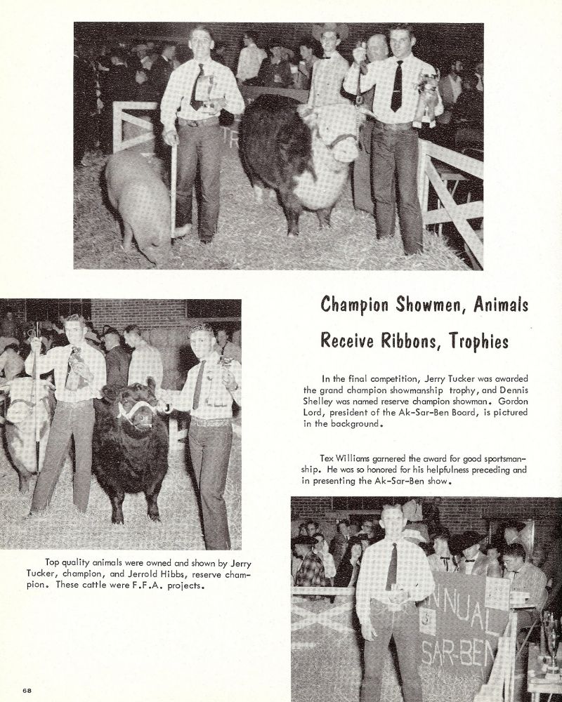 1961 Jerry Tucker, Dennis Shelley, Gordon Lord, Tex Williams, Jerrold Hibbs,