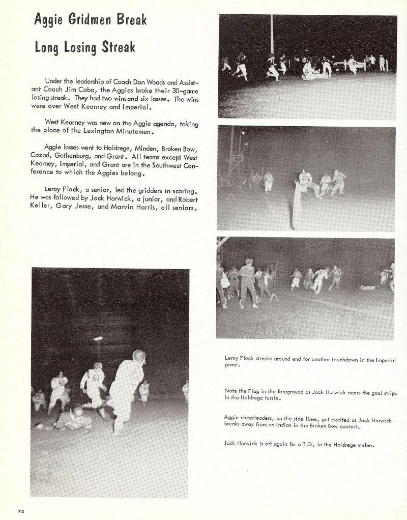 1961 Leroy Flock, Jack Harwick, Robert Keller, Gary Jesse, Marvin Harris, 