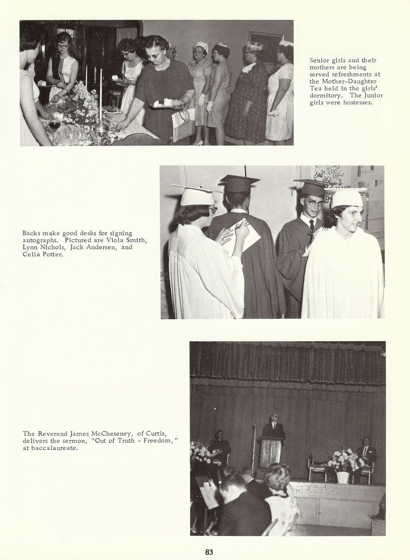 1964 Viola Smith, Lynn Nichols, Jack Andersen, Celia Potter, Reverend James McCheseney