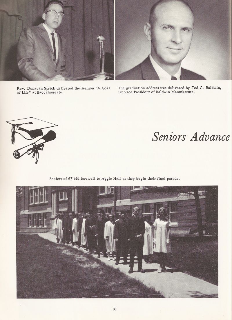 1967 Reverend Donavan Sprick, Ted G. Baldwin