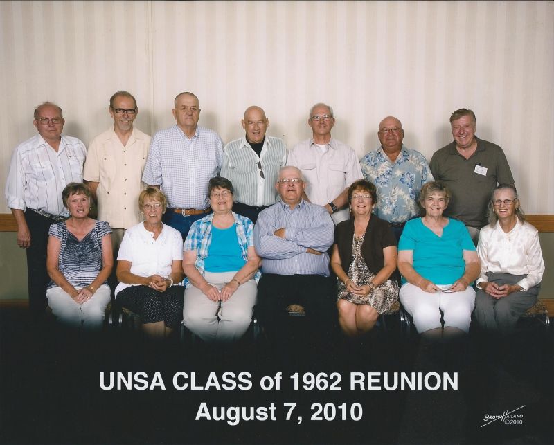 Reunions Harold Baker, Joe Smith, Gene Baker, Stanly Tryon, Phil Keller, Jerrold Hibbs, Duane Gooden, Joyce Wright, Carolyn Messersmith, Ruth Fear, Zane Quible, Gloria Shaffer, Carolyn Swayne, Janel Kramer,