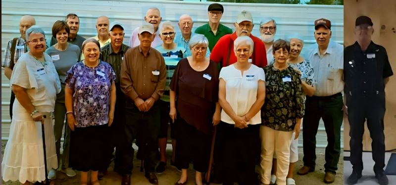 Reunions  // Larry Frederick, Russell Kosmicke, Doug Detour, Marlin Edwards, Dale Schick, Betty Wesch, Gary Bruns, Carolyn Schmidt, Larry Engstrom, Stan Nelson, Dennis Shelly, Peggy Hutchinson, Mike McGooden, Pat Hoyt, Judy Messersmith, Tom Sharp, Lila Jane Downing, Jackie Werkmeister, Judy Shirley,