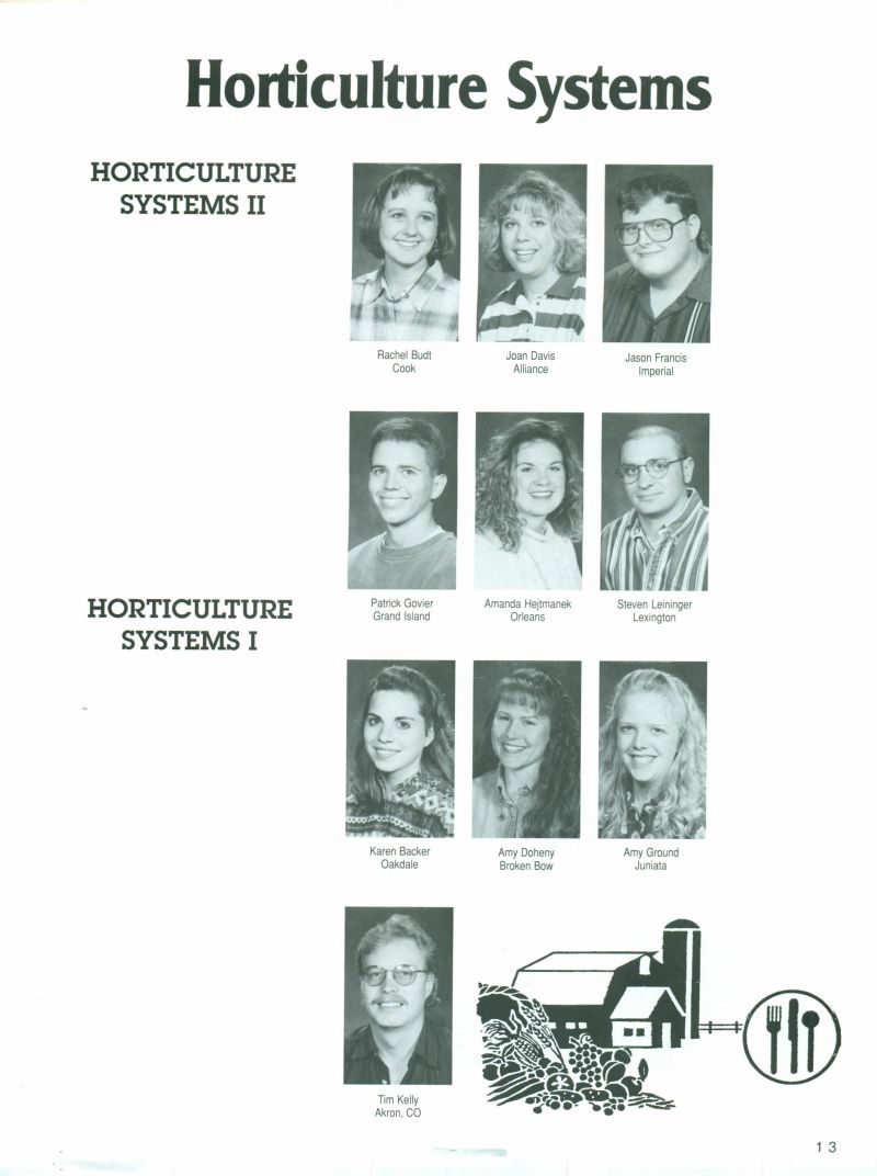 1995 1. Rachel Budt, Joan Davis, Jason Francis, Patrick Govier, Amanda Hejtmanek, Steven Leininger
2. Karen Backer, Amy Doheny, Amy Ground, Tim Kelly