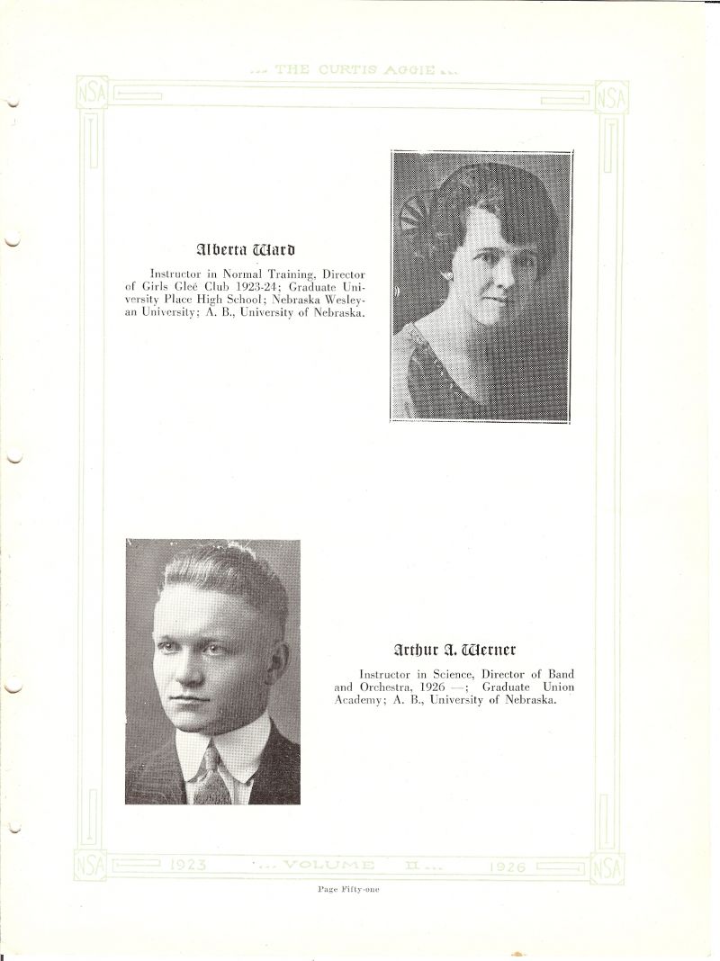 Volume_II Alberta Ward. Arthur Wearner.