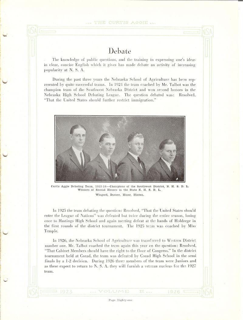 Volume_II Sheldon Wingerd, Frank Darner, James Hiner, Howard Hinton,