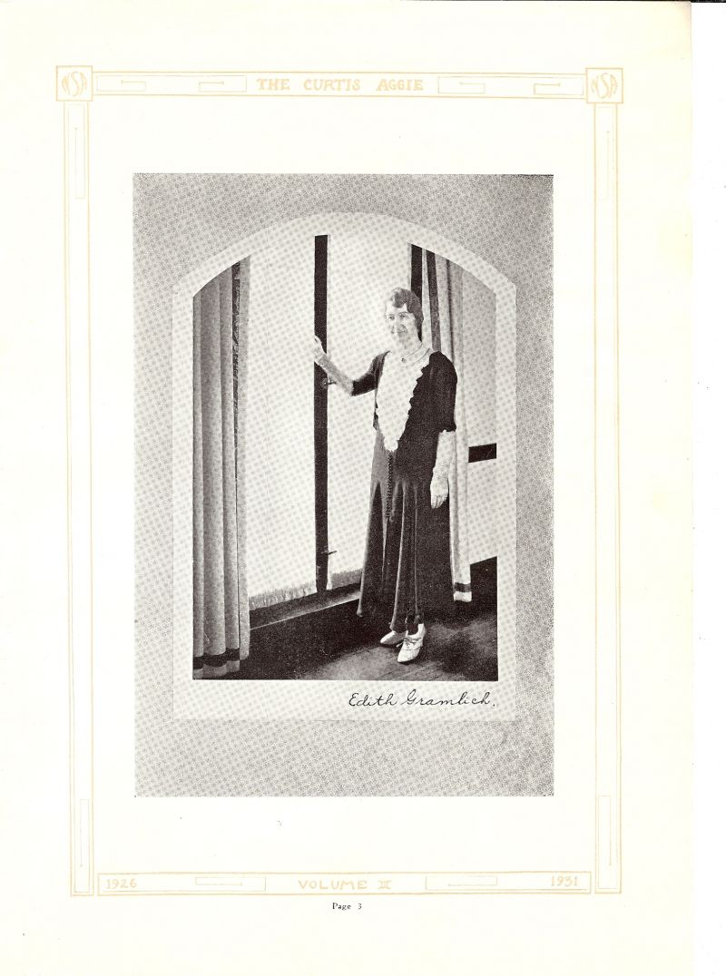 1929 Edith Gramlich.