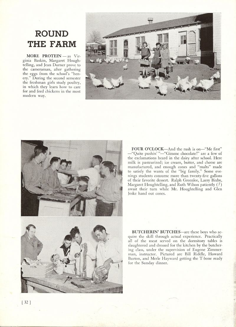 1944 Virginia Baskin, Margaret Houghtelling, Jean Durner, Ralph Greenlee, Larry Bixby, Ruth Wilson, Glen Jeske, Instructor Eugene Zimmerman. Bill Riddle, Howard Burton, Merle Hayward,