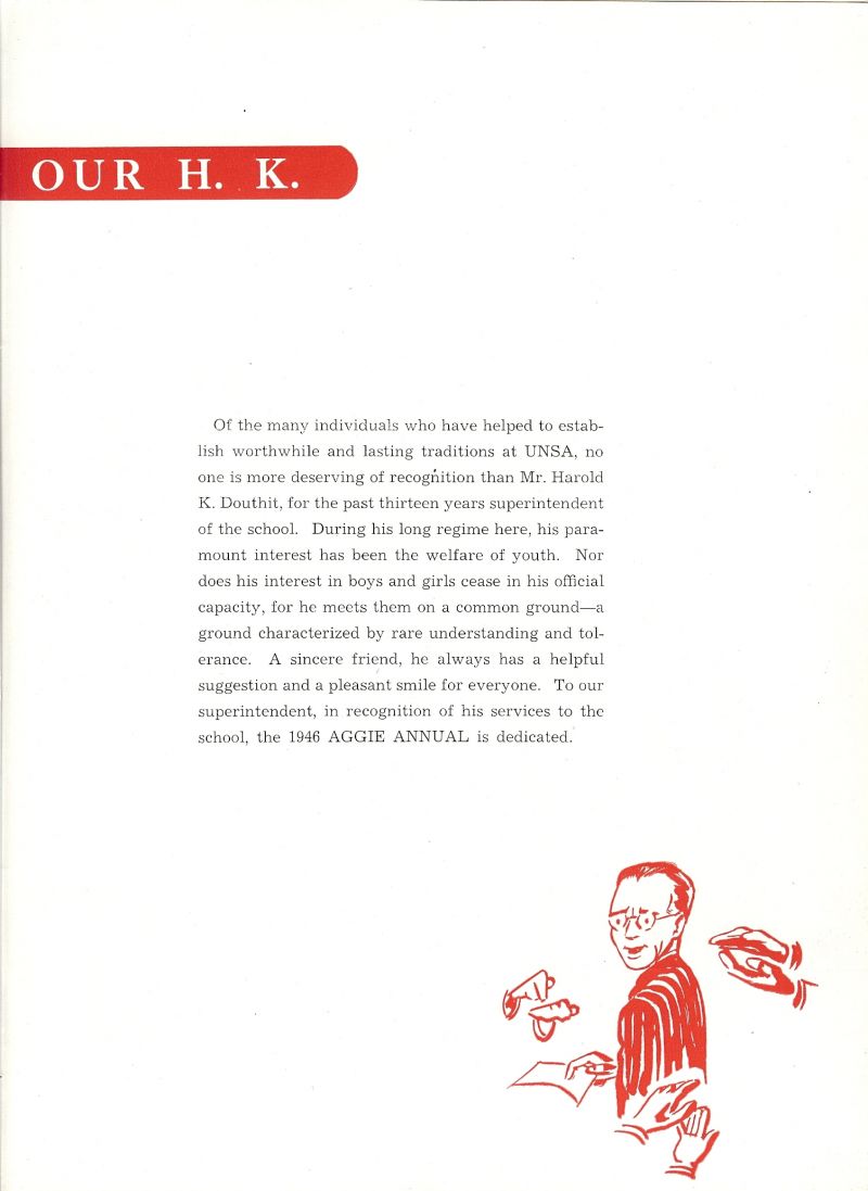 1946 Harold Douthit. H. K. Douthit.