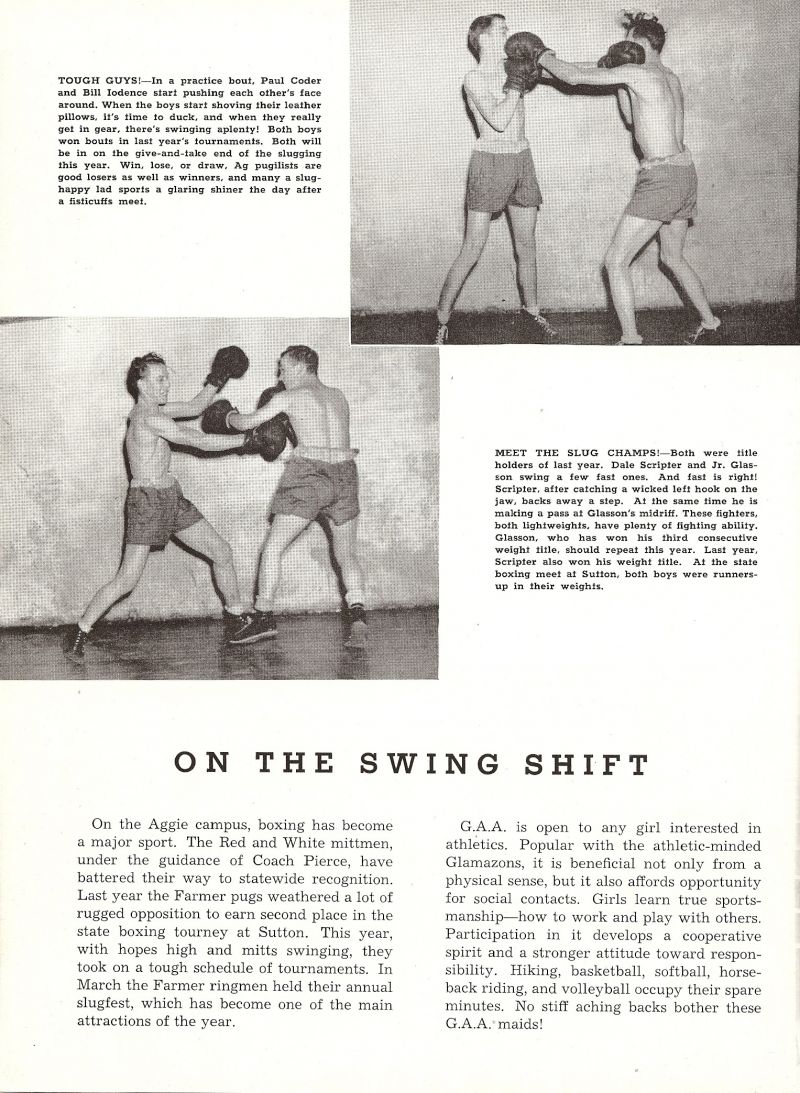 1946 Paul Coder, Bill Iodence, Dale Scripter, Junior Glasson,
