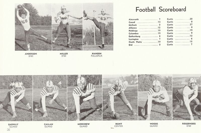 1948 Anderson, Miller, Hanson, Gadway, Callan, Merrihew, Hunt, Woods, Roggensees, 