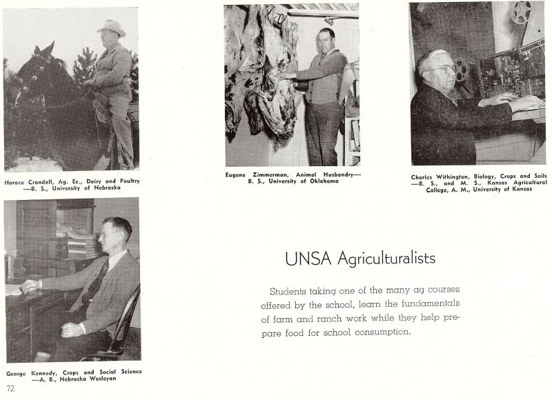 1948 Horace Crandall. H. C. Crandall. George Kennedy. Eugene Zimmerman. Charles Withington.  