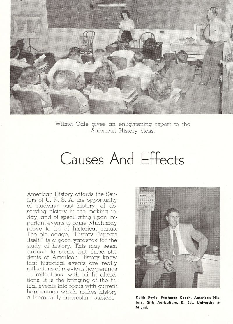 1949 Wilma Gale, Keith Doyle.