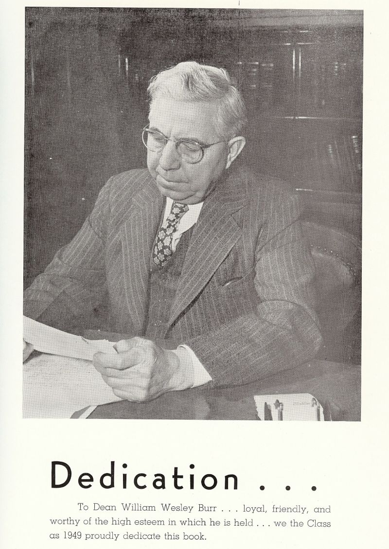 1949 William Wesley Burr.