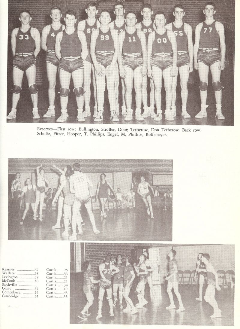 1951 Bullinton, Stroller, Doug Terherow, Don Tetherow, Rolfsmeyer, Phillips, Engel, Phillips, Hooper, Fitzer, Schultz, 