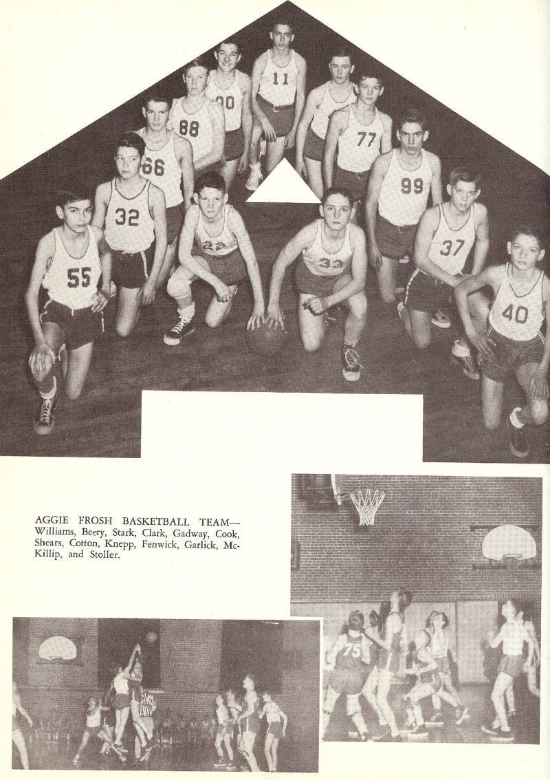 1951 Williams, Beery, Stark, Clark, Gadway Cook, Shears, Cotton, Knepp, Fenwick, Garlick, McKillip, Stoller,