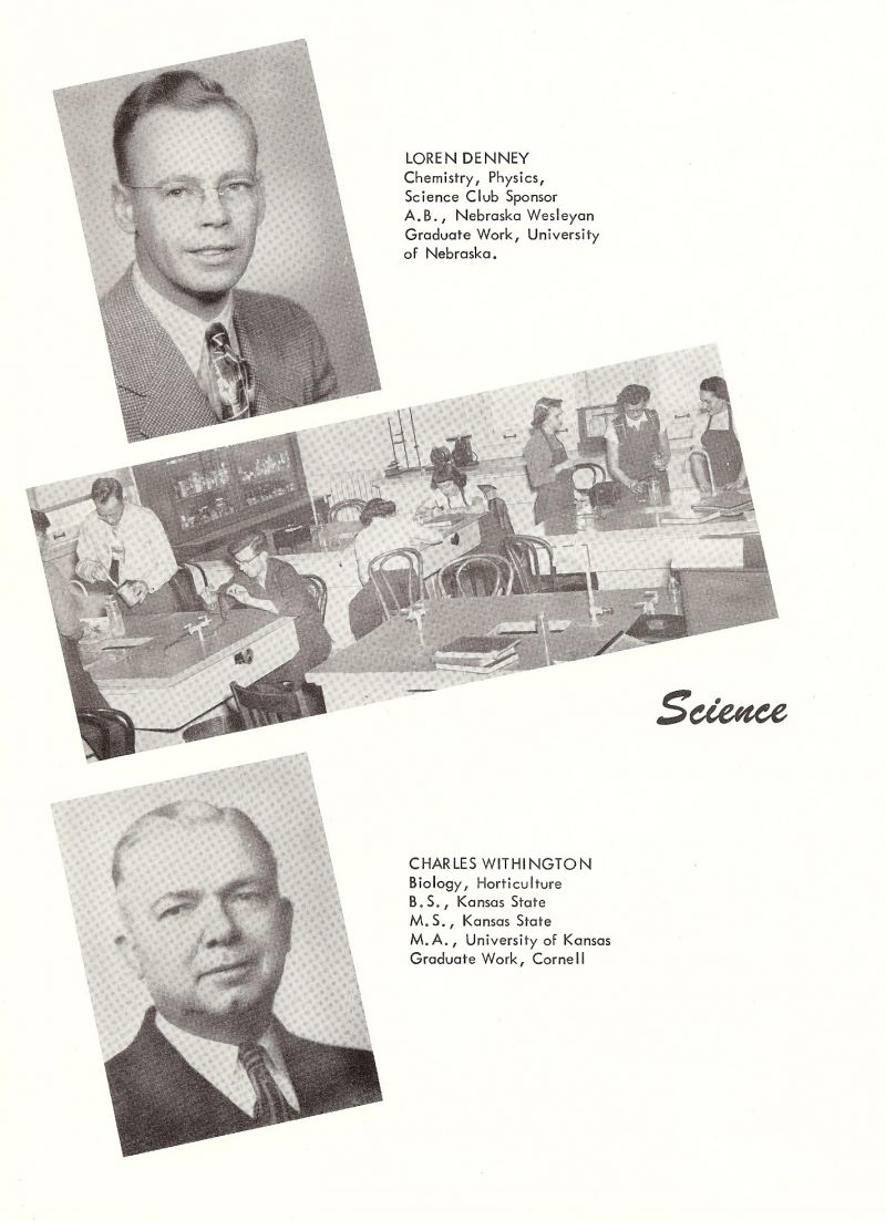 1952 Loren Denney. Charles Withington. 