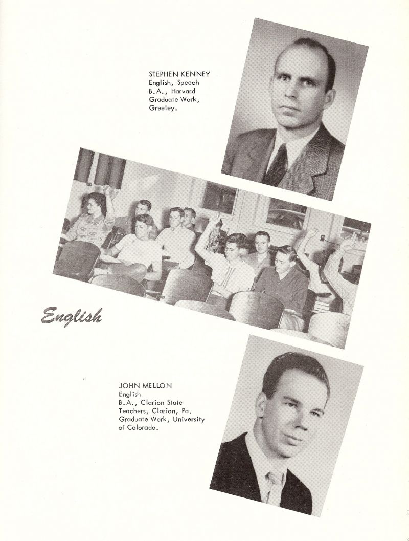 1952 Stephen Kenney. John Mellon.