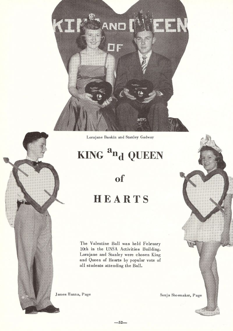 1954 Stanley Gadway, Lorajane Baskin, James Hanna, Sonja Shoemaker, 