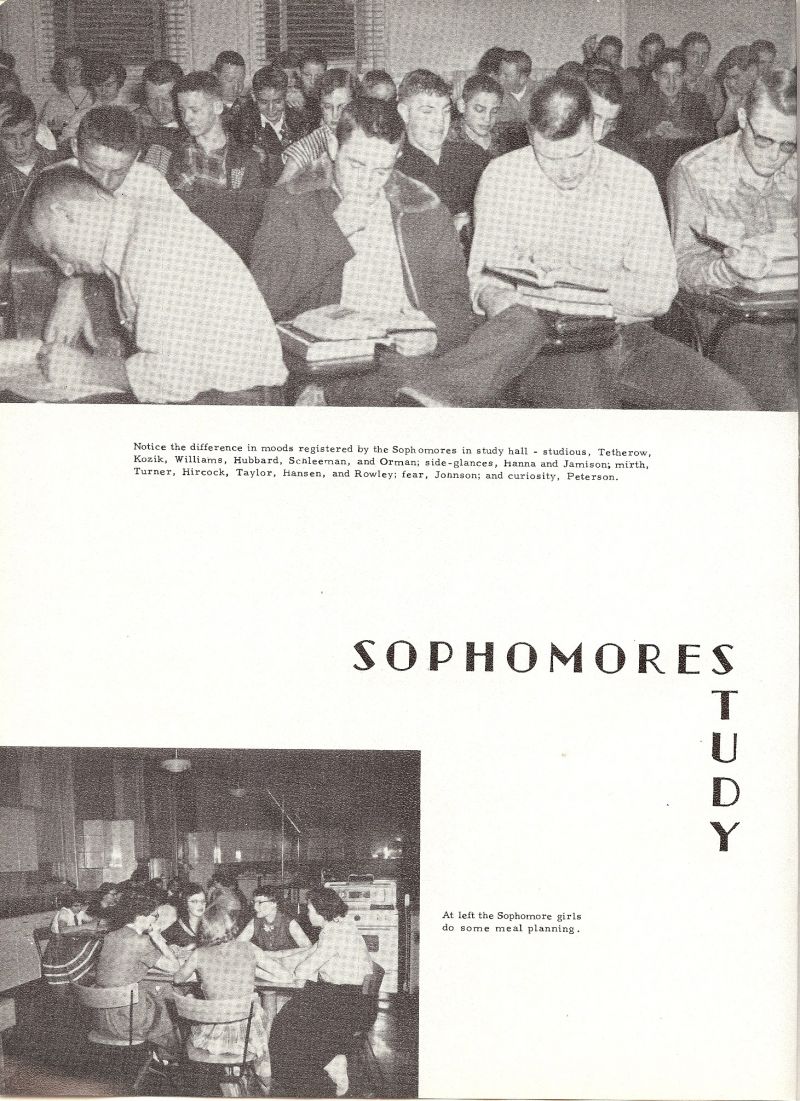 1955 Tetherrow, Kozik, Williams, Hubbard, Schleeman, Orman, Hanna, Jamison, Turner, Hircock, Taylor, Hansen, Rowley, Johnson, Peterson,