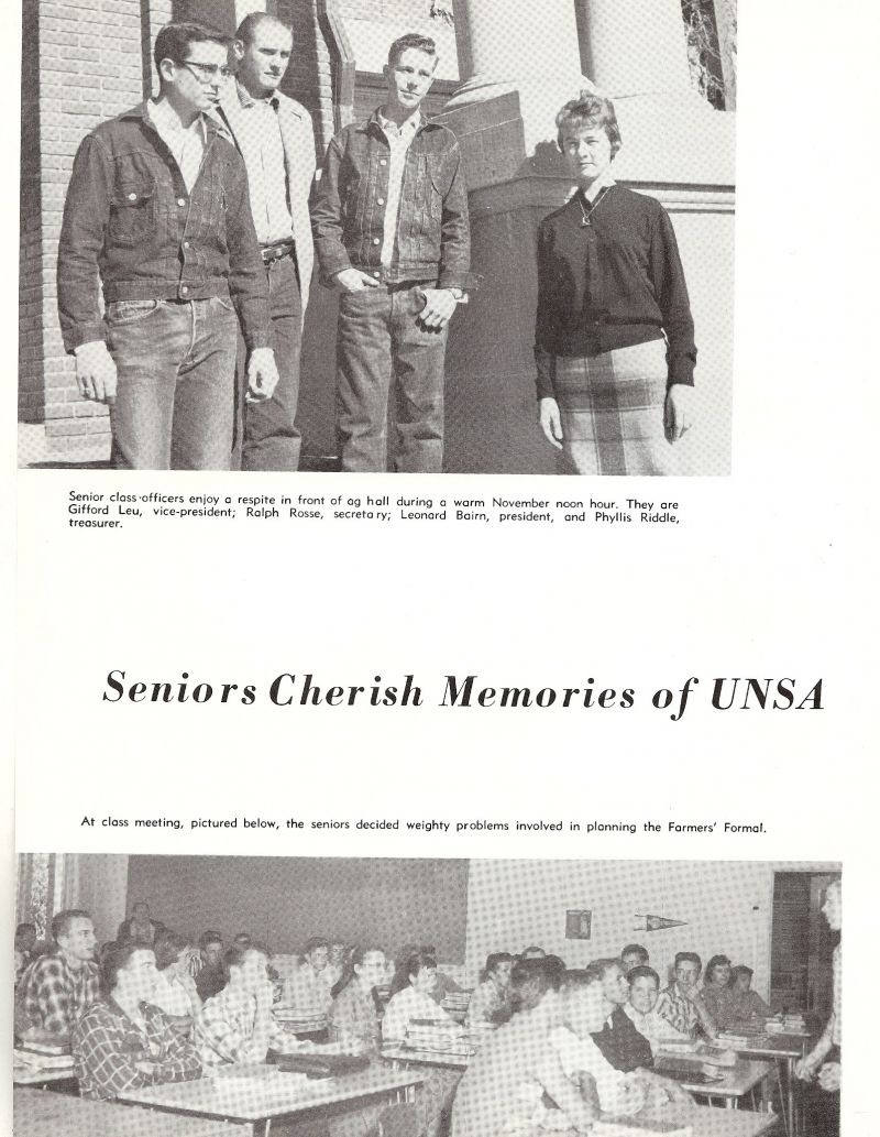 1960 Gifford Leu, Ralph Rosse, Lenord Bairn, Phyllis Riddle, 