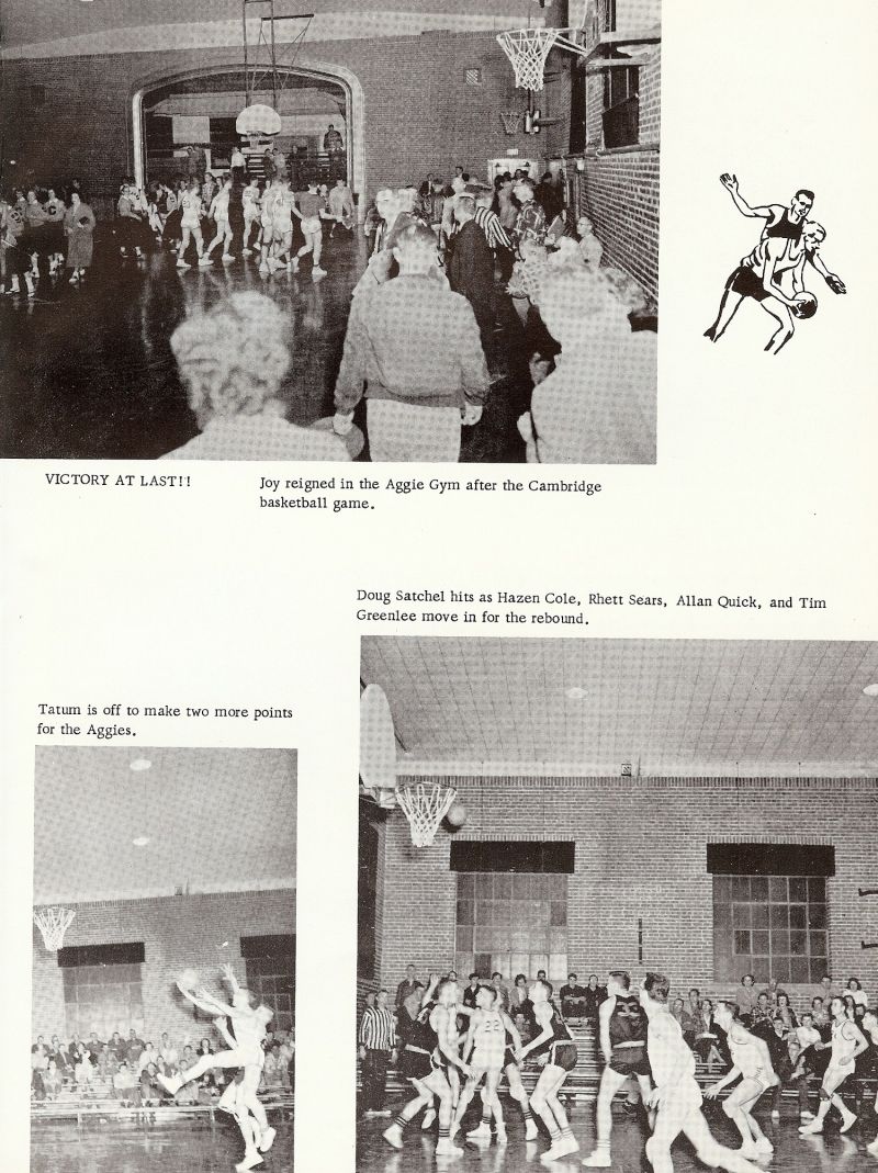 1958 Doug Satchell, Hazen Cole, Rhett Sears, Allan Quick, Tim Greenlee, Tatum, 