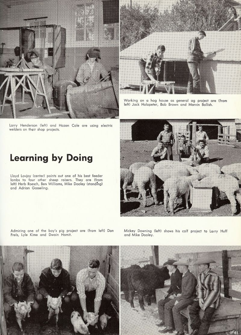 1959 Larry Henderson, Hazen Cole, Jack Holopeter, Bob Brown Marvin Bollish, Lloyd Lovejoy, Herb Roesch, Ben Williams, Tex Williams, Mike Dooley, Adrian Gasseling, Don Frels, Lyle Kime, Dwain Hamit, Mickey Downing, Mick Downing, Larry Huff, Mike Dooley,   