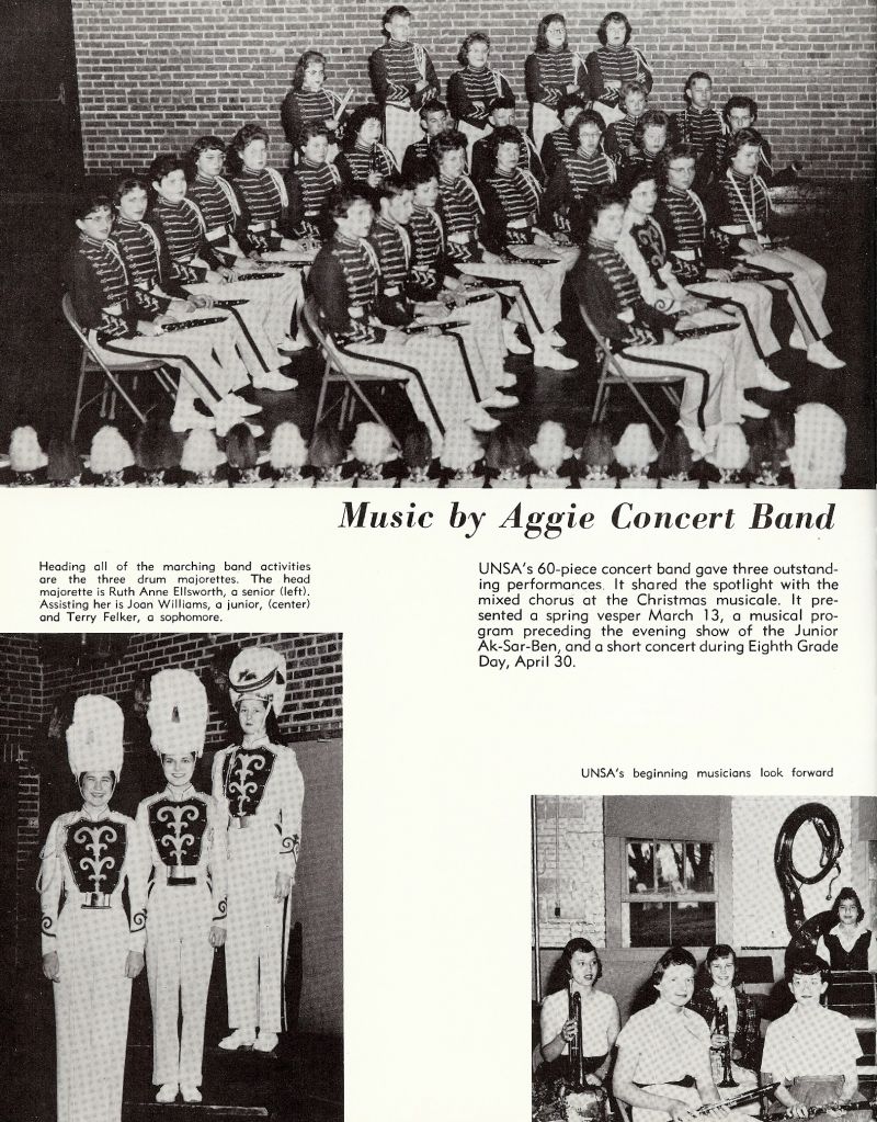 1960 Ruth Anne Ellsworth, Joan Williams, Terry Felker,