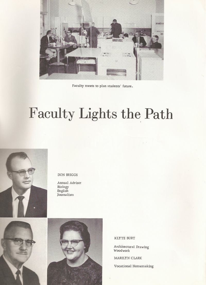 1966 Klyte Burt.Pop Burt. Don Briggs. Marilyn Clark.